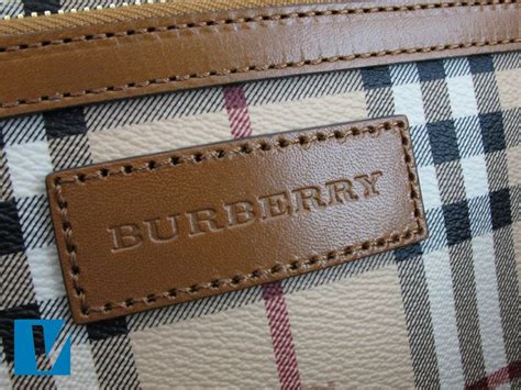 burberry leather tag|More.